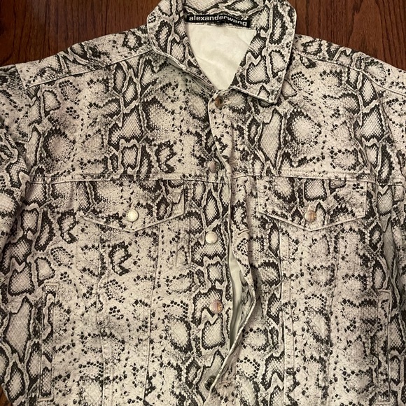 Alexander Wang 2 Piece Denim Set - Picture 2 of 3